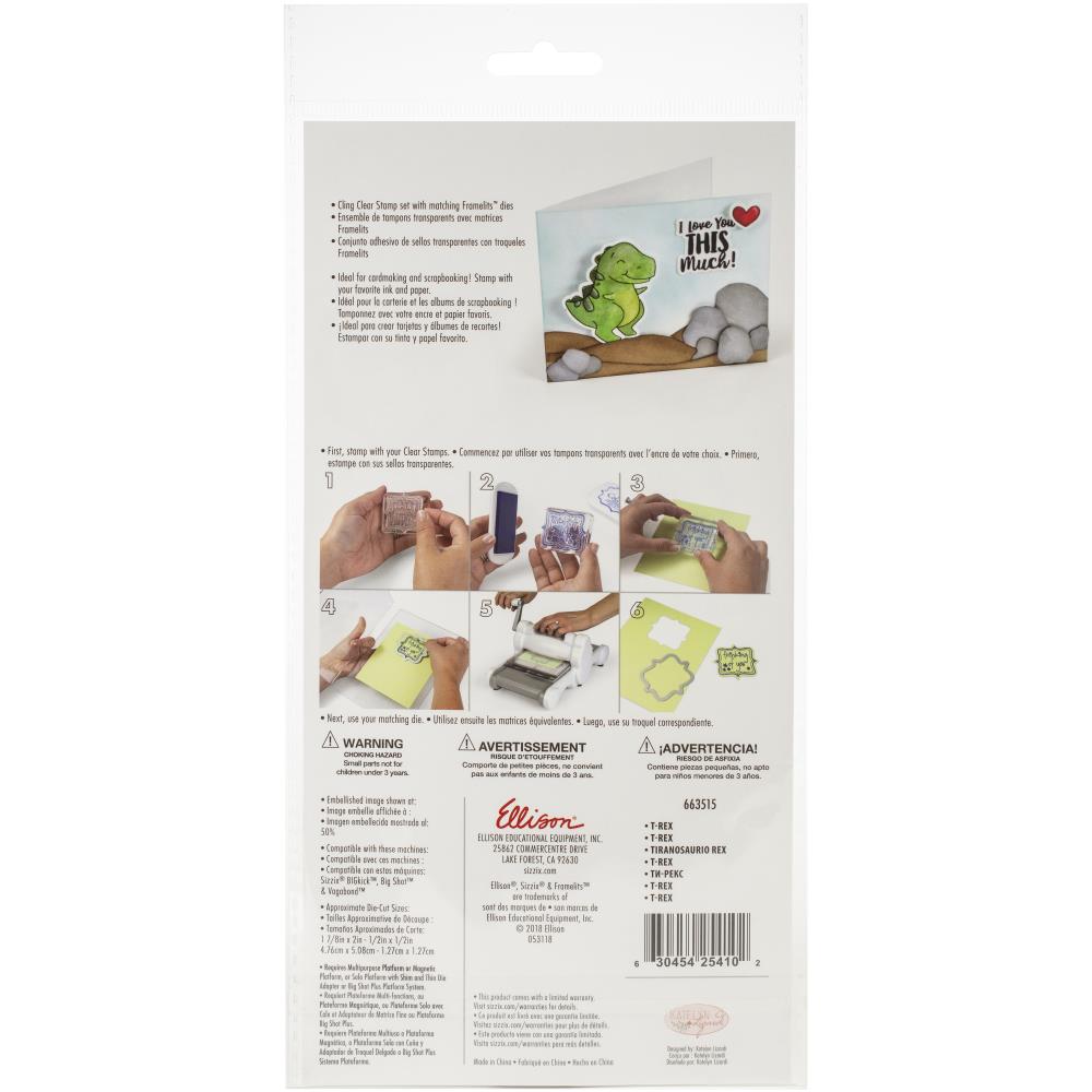 663515 - Sizzix - Tirano saurio Rex - Imagen 3