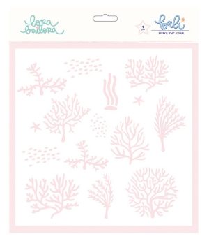 HLB0009 - Lora Bailora - Coral 20x20cm