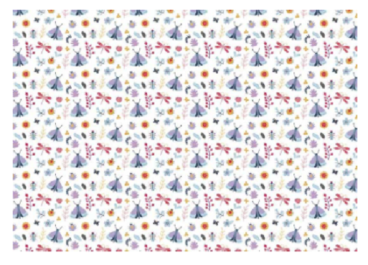 pfy-3507 - Paper for you - Lilac Butterflies - Lino Decorado  70 x 50 - Imagen 2