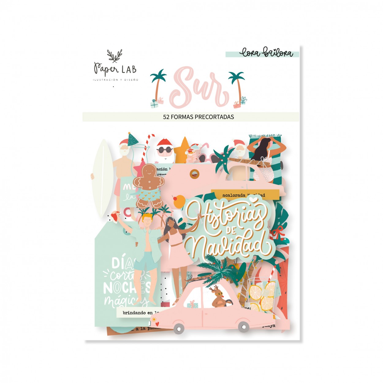 ELB0077 - Lora Bailora - Die cuts Sur