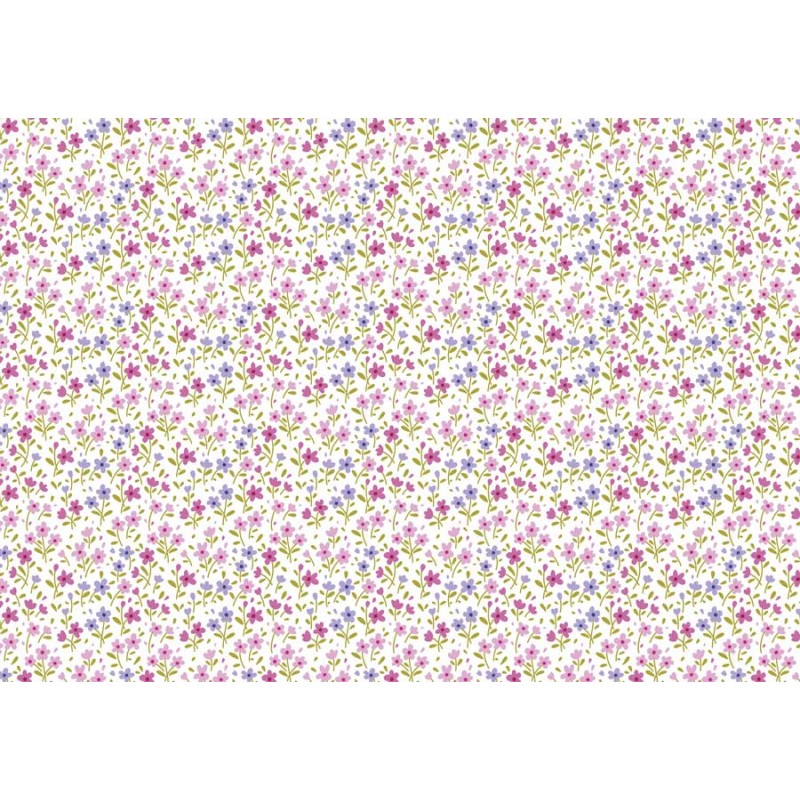 pfy-3512 - Paper for you - Pink Dasies - Lino Decorado  70 x 50