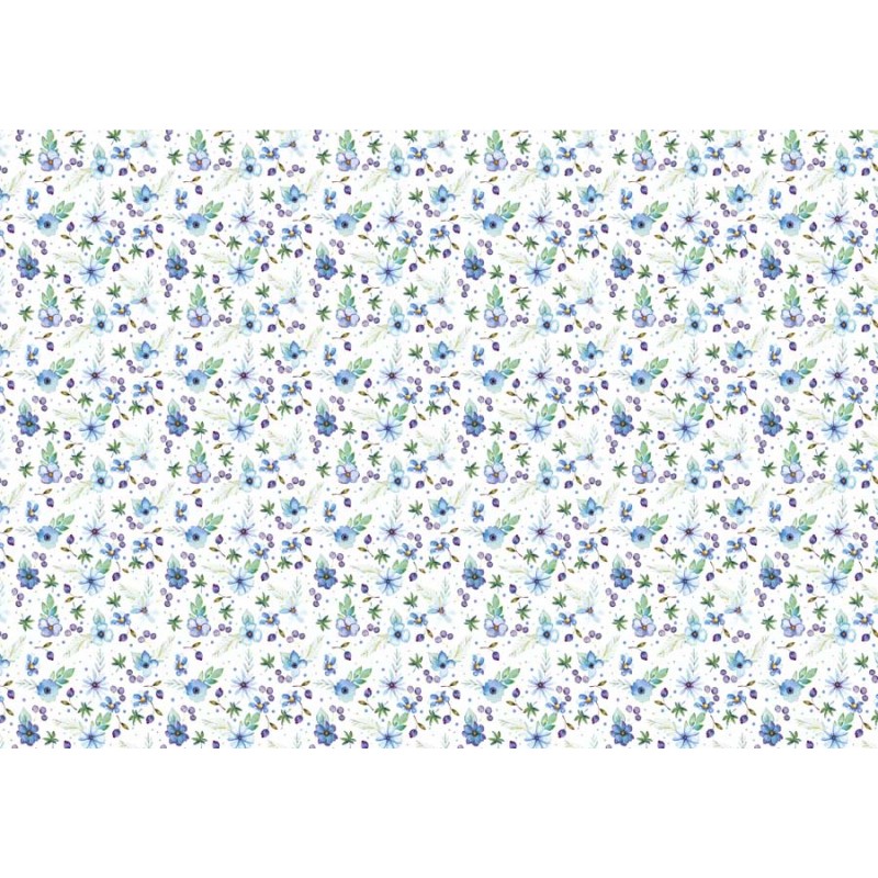 pfy-3537 - Paper for you - Forget Me Not - Lino Decorado  70 x 50