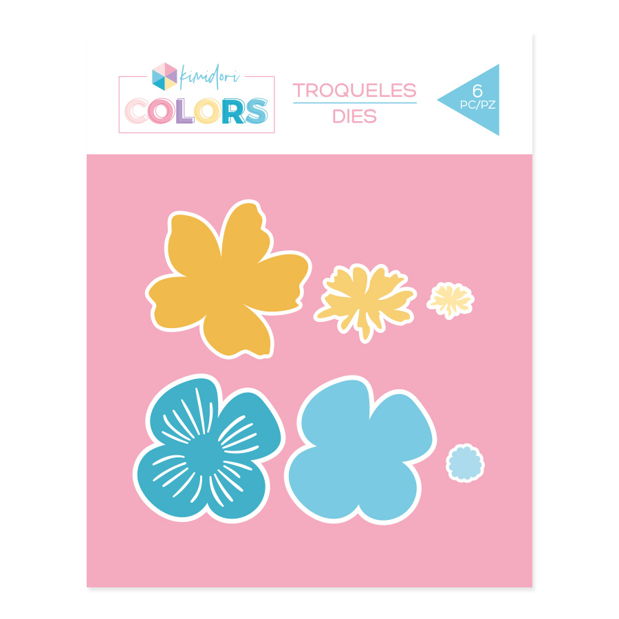 TQKM000033 - Kimidori Colors Flores por capas