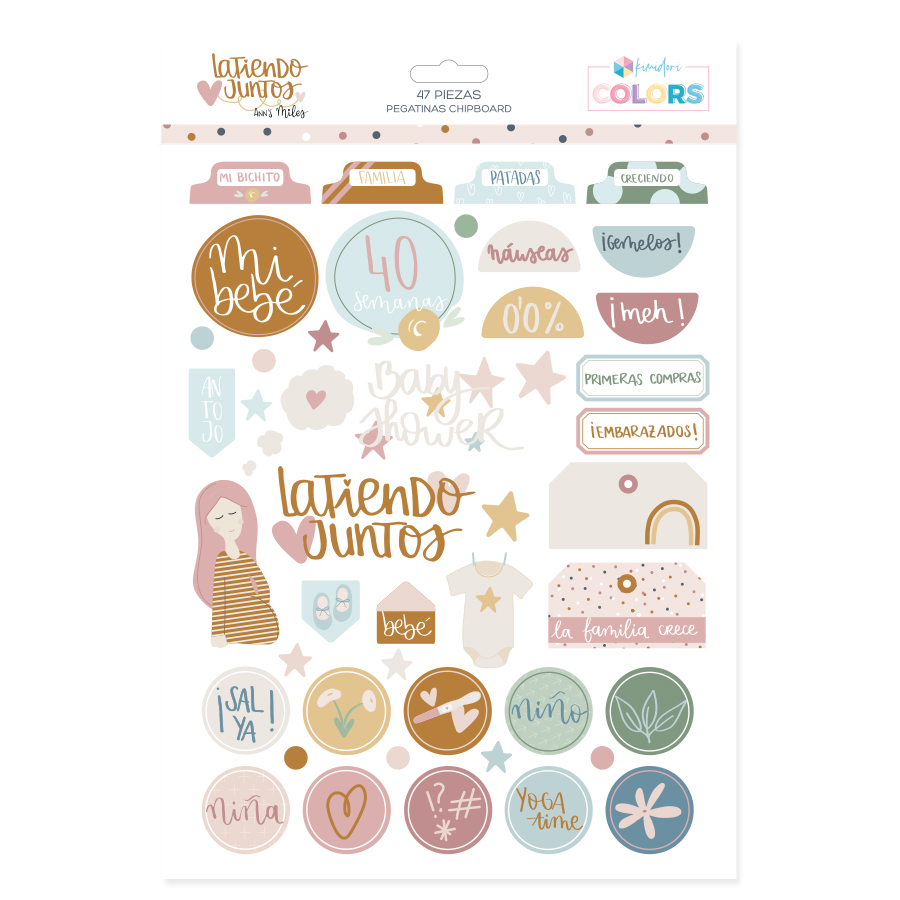 VVKM003005 - Mintopía - Stickers Latiendo Juntos