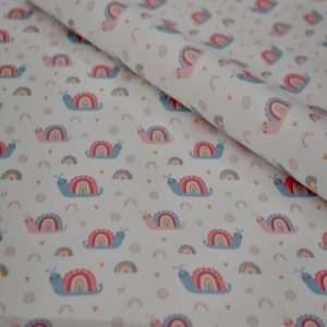 pfy-3502 - Paper for you - Little Snails - SNAILS Lino Decorado 70 x 50