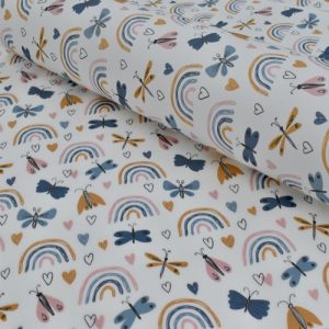 pfy-3505 - Paper for you - Rainbow & Butterflies - Lino Decorado  70 x 50