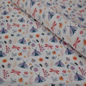 pfy-3507 - Paper for you - Lilac Butterflies - Lino Decorado  70 x 50