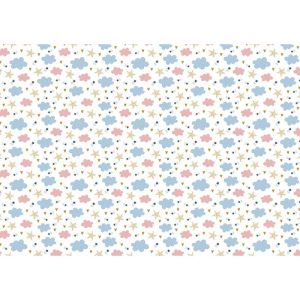pfy-3520 - Paper for you - Clouds & Stars - Lino Decorado 70 x 50