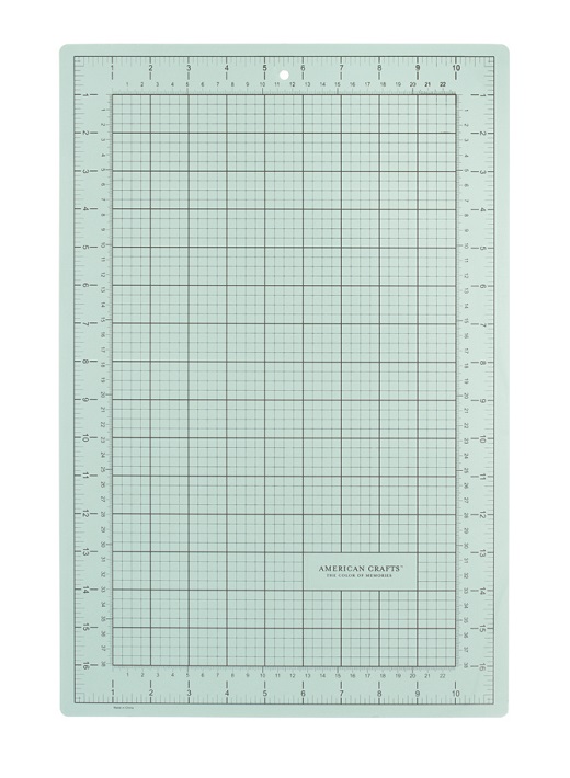 63047 - WR - Verde Mint - Alfombra de corte  12 X 18