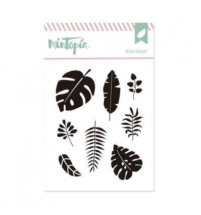 SEMT000096 - Sello Hojas tropicales