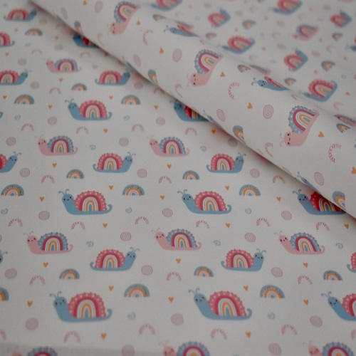 pfy-3502 - Paper for you - Little Snails - SNAILS Lino Decorado  70 x 50
