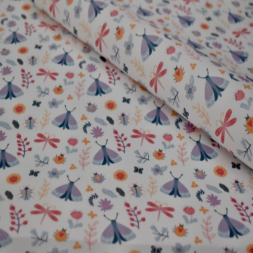 pfy-3507 - Paper for you - Lilac Butterflies - Lino Decorado  70 x 50