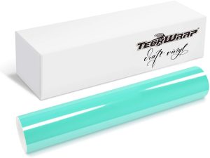 TECKWRAP4 - Menta Brillante - 30x30cm - Vinilo adhesivo permanente para manualidades