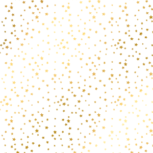 p-076-cf - Papelmanía Cartulina Estrella Blanca foil Dorado