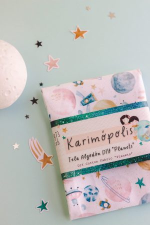 Tg005 - GigiLab -Tela Algodón DIY Karimópolis- Planets