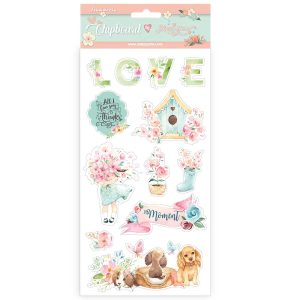 Dflcb19 - Johanna Rivero - Chipboard: Circulo De Amor