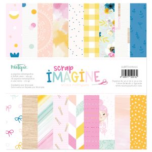 12MT006001 - Mintopía - Stack papeles 12"x12" Imagine
