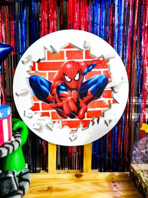 Sub-Araña Tela impresa Spiderman 60cm