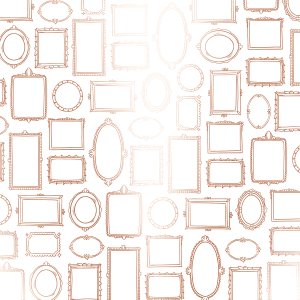 A20 - Papelmanía Acetato Marcos foil Rosa