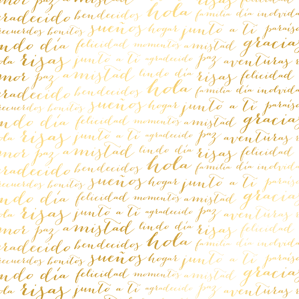 A04 Acetato Letras foil Dorado - Papelmanía