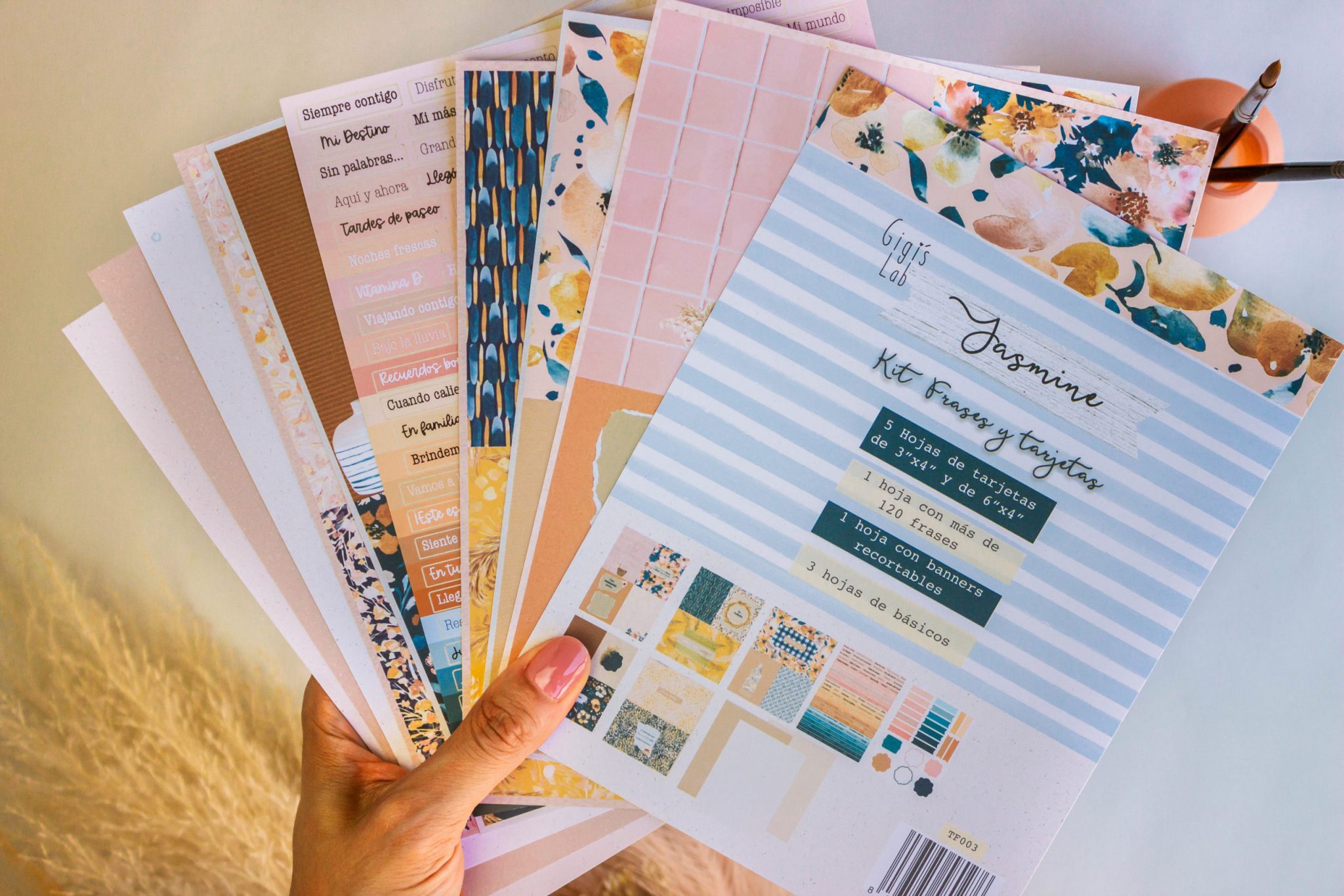 TF003 - Kit Frases y Tarjetas “Jasmine”
