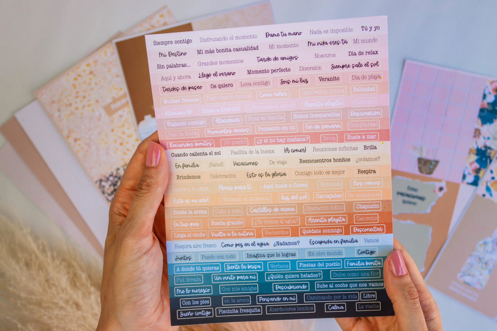 TF003 - Kit Frases y Tarjetas “Jasmine” - Imagen 5