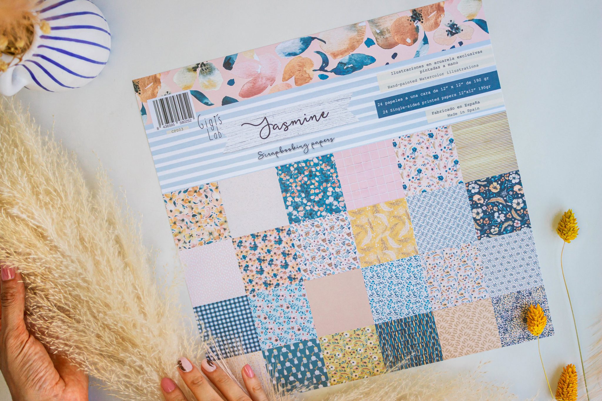 CP003 - Stack de Papeles “Jasmine”