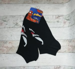 spi-12 Spiderman - Talonera Venom negro - Adulto