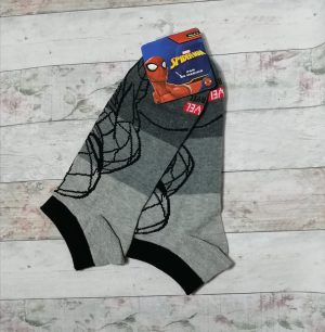 spi-15 Spiderman - Talonera escala de grises - Adulto