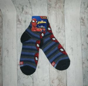 spi-02 Spiderman - rayas acero gris T5