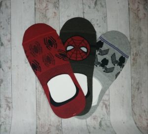 spi-30 Spiderman - pack3 rojo, verde, gris- Adulto