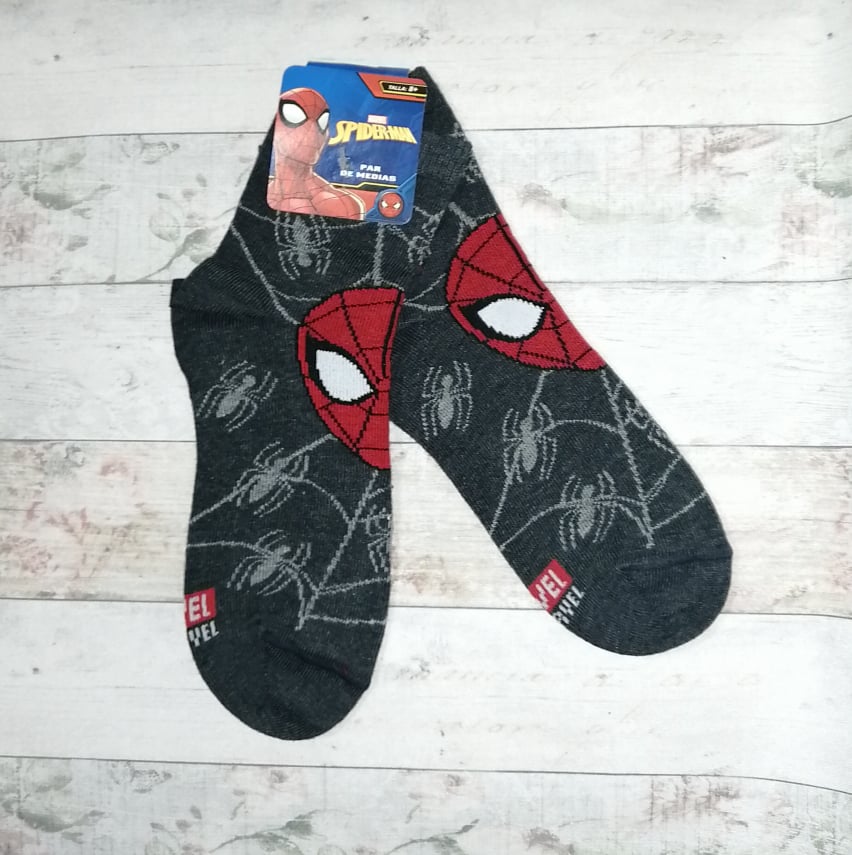 spi-04 Spiderman - gris - arañas T8