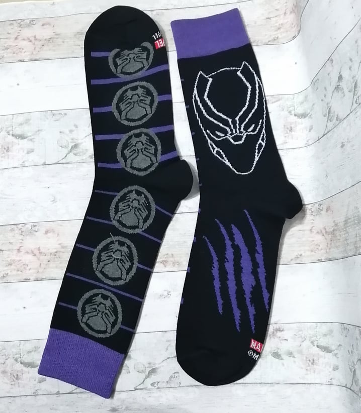 aven-05	Avengers -  Pantera- Largas negro morado Adulto