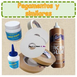 Pegamentos y similares