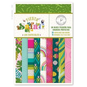 kit-safari-2p Papelmanía - Fiesta Safari Los Esenciales - Block 6x8