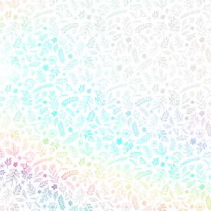 p-132-cf Cartulina Blanca Ramitas en foil holográfico - Papelmania