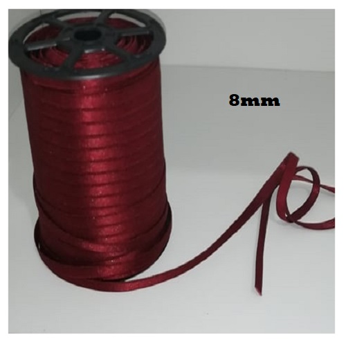 El-06 Elástico Guinda 8mm x 5mts