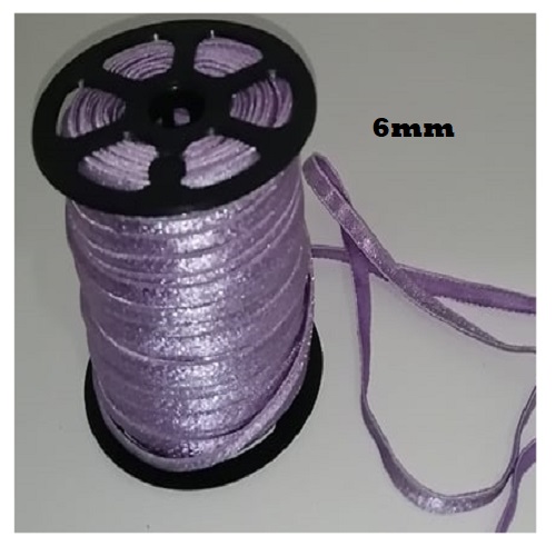 El-12 Elástico Lila 6mm x 5mts