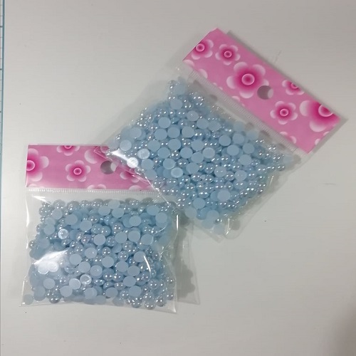 mpc.bebe Media Perla Celeste Bebé 25gr 6mm
