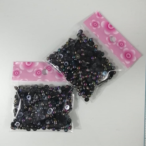 mpnegro Media Perla Negro 25gr 6mm
