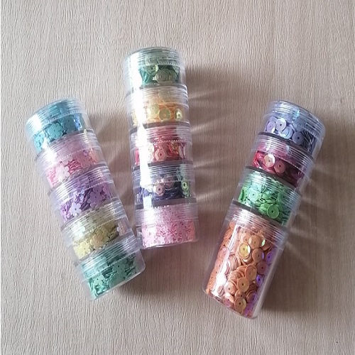 Kit-conf-04 Kit-conf-04 Kit Lentejuelas y Confeti 4mm y 6mm en acrílico