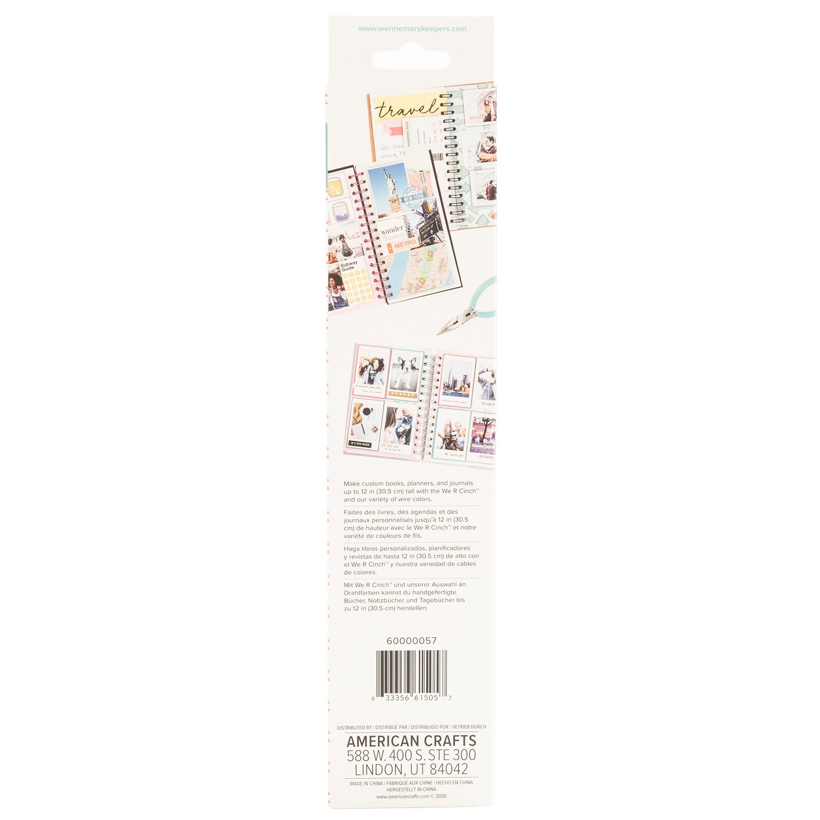 60000057 - Rojo - We R Memory Keepers Cinch Wires .625" 4/Pkg (copia) - Imagen 2