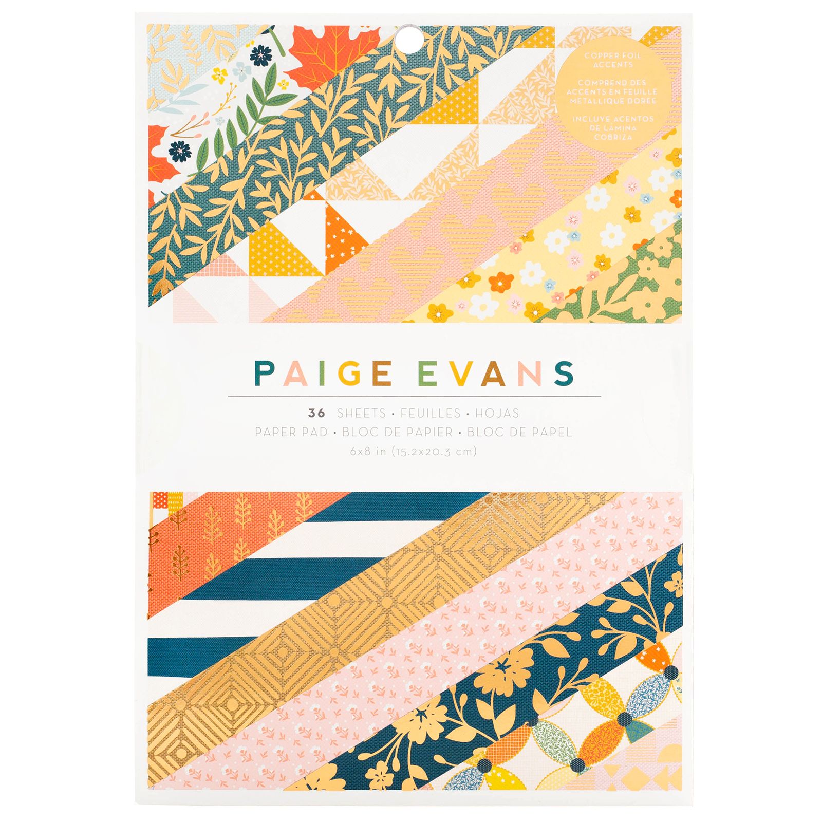 34003637 - Carril del bungalow de Paige Evans AC 6 x 8 pulgadas, 36 hojas