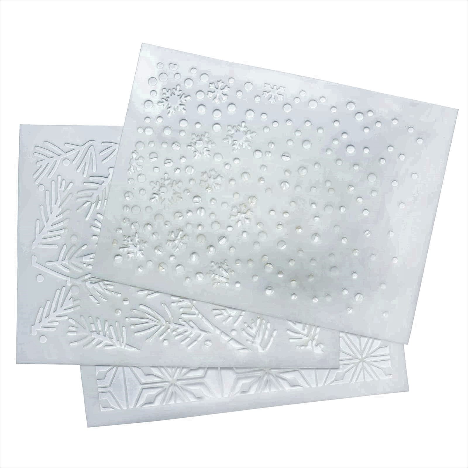 34010781 - Stencil - Vicki Boutin Warm Wishes Plantillas 3/Pkg - Imagen 3
