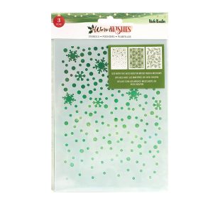 34010781 - Stencil - Vicki Boutin Warm Wishes Plantillas 3/Pkg