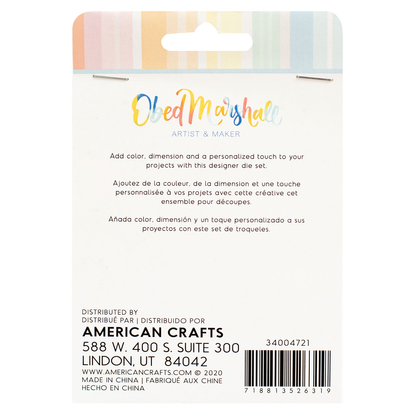 34004721 - Buenos Dias Die Set 5/Pkg - Obed Marshall - Imagen 2
