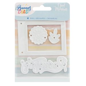 34004657 - Buenos Días Juego de troqueles 4/Pkg - Obed Marshall