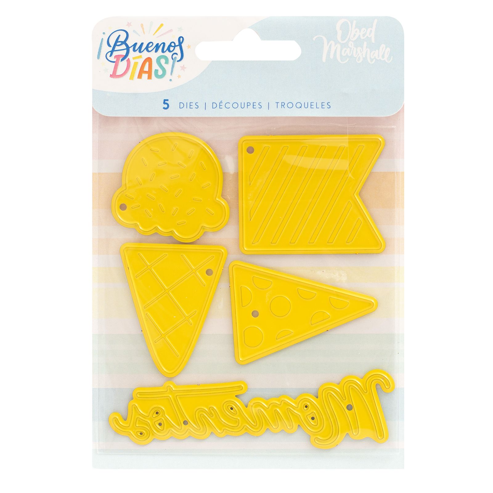 34004721 - Buenos Dias Die Set 5/Pkg - Obed Marshall