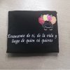 PF-01 Polo Frida Khalo Negro -  Algodón Jersey 20/1 - Talla M/L - Imagen 2