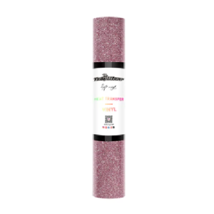 HTV-Glitter-RoseGold Vinilo de transferencia de calor con purpurina de 1,5 m